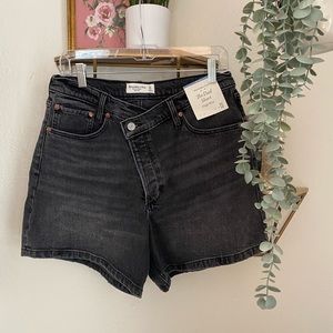 NWT A&F High Waist Dad Shorts